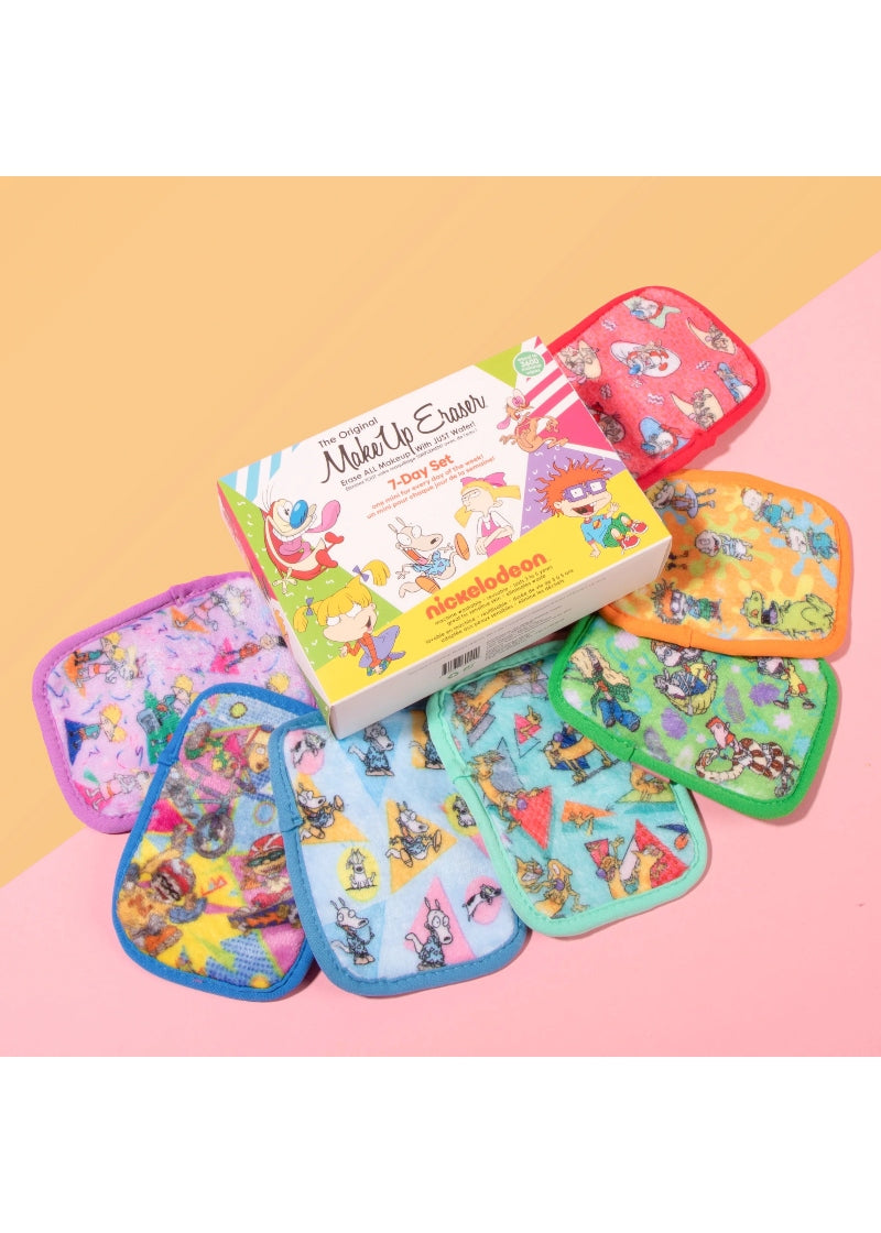 ON SALE 90s Nickelodeon MakeUp Eraser 7-Day Set