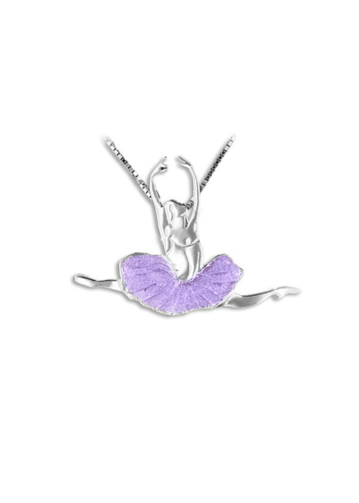 Grand Jeté Sterling Silver Necklace