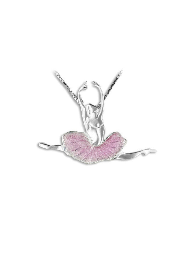 Grand Jeté Sterling Silver Necklace