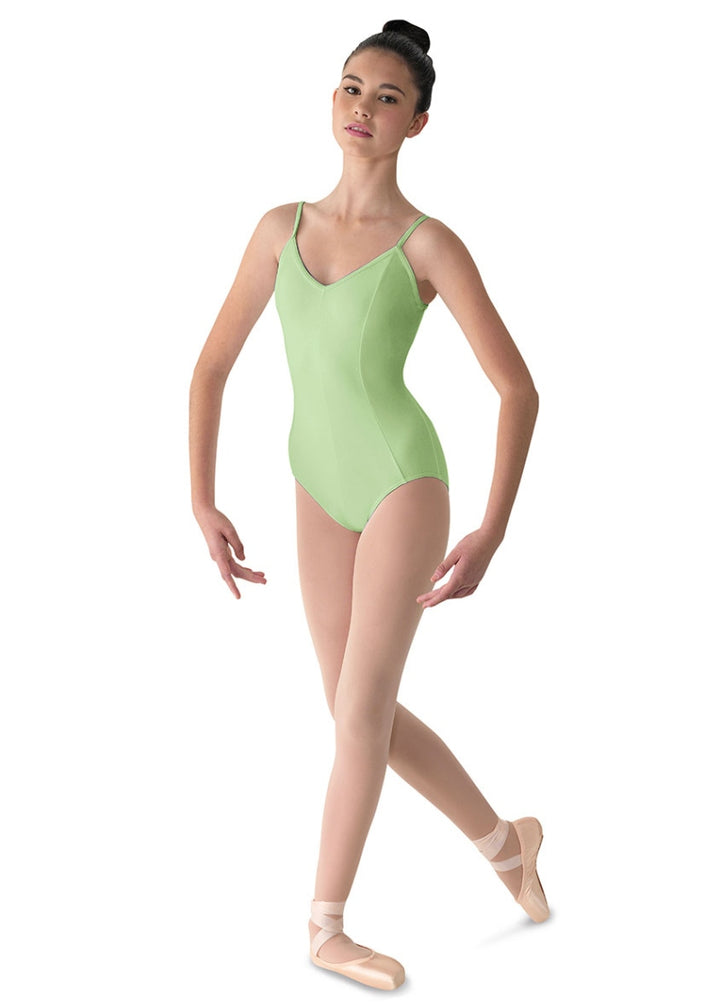 Mirella Cotton Princess Seam Youth Camisole Leotard (Studio Essentials)