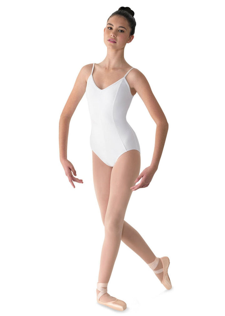 Mirella Cotton Princess Seam Youth Camisole Leotard (Studio Essentials)