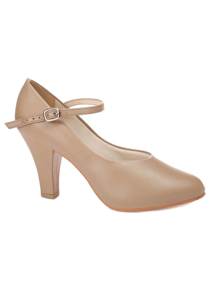 ON SALE Chloe Braced Heel Character Shoe (3" Heel)
