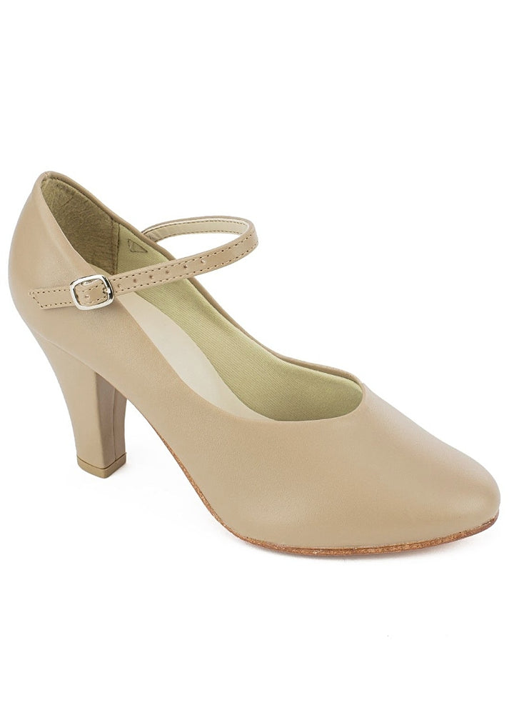 ON SALE Chloe Braced Heel Character Shoe (3" Heel)