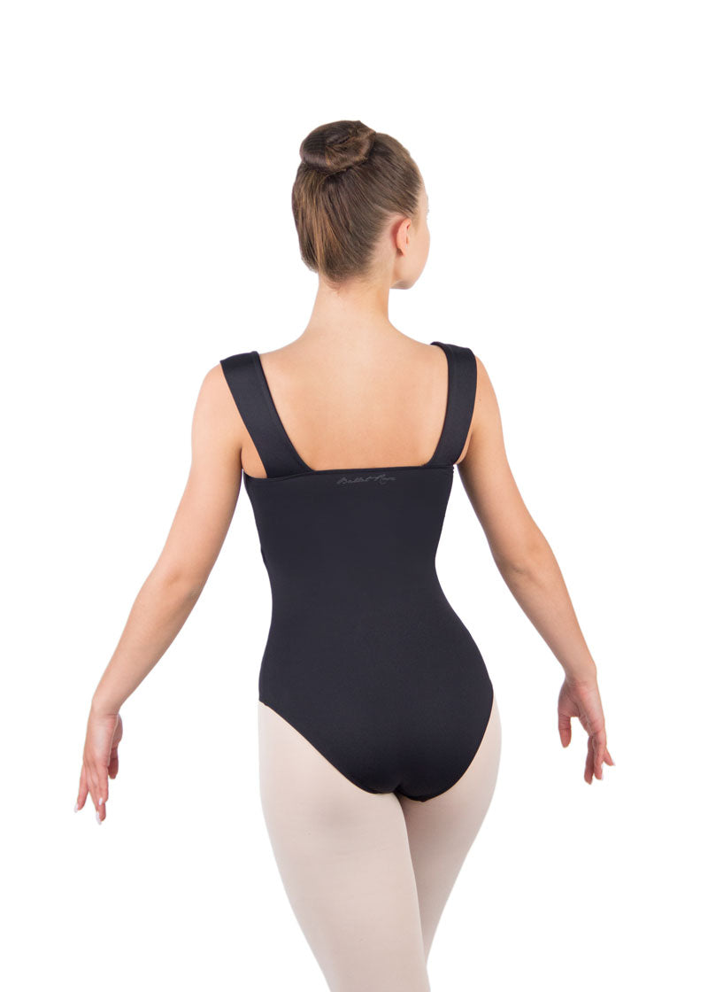 Ballet Rosa Arya tank leotard in black
