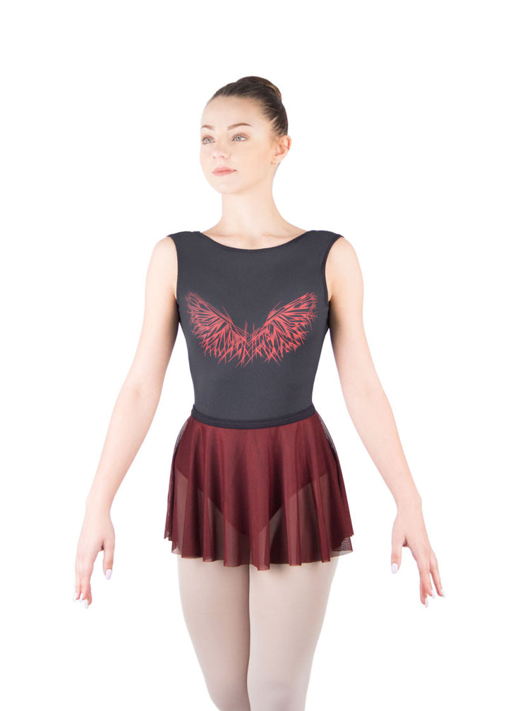 ON SALE June Youth Reversible Pull-On Skirt (Noir)