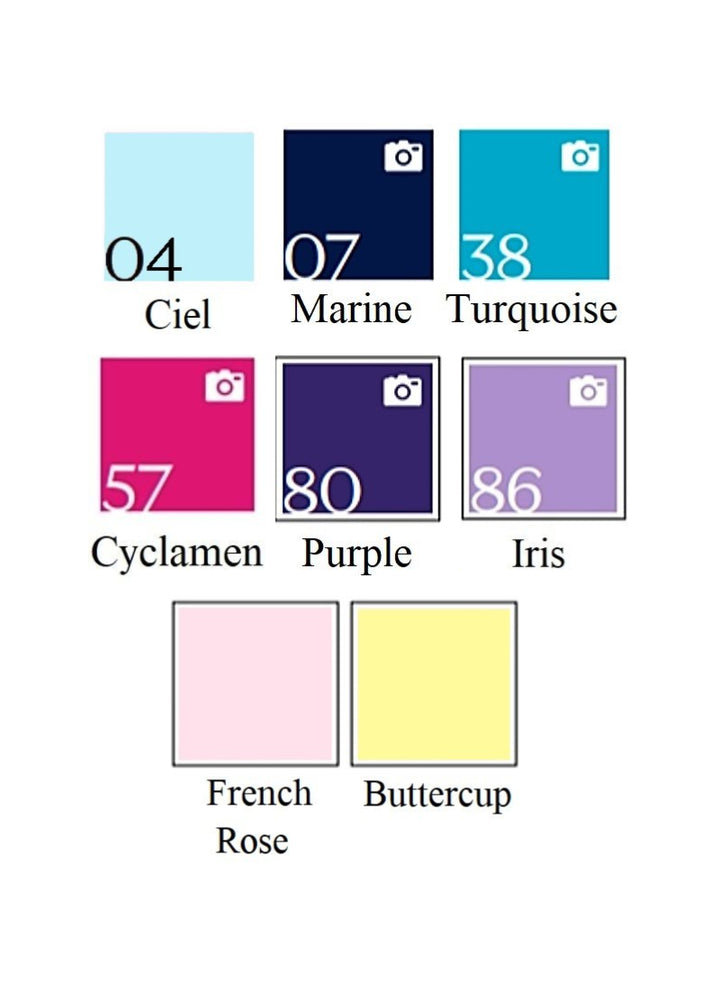Ballet Rosa color swatches