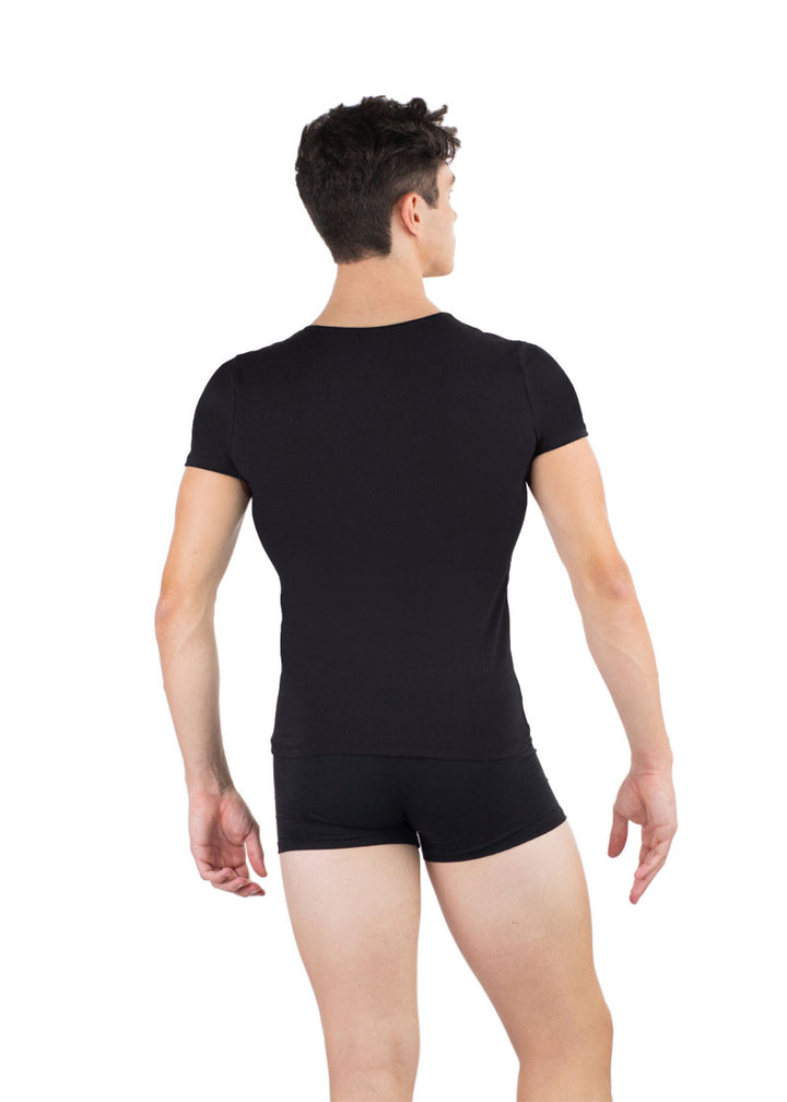 Ballet Rosa black v neck shirt