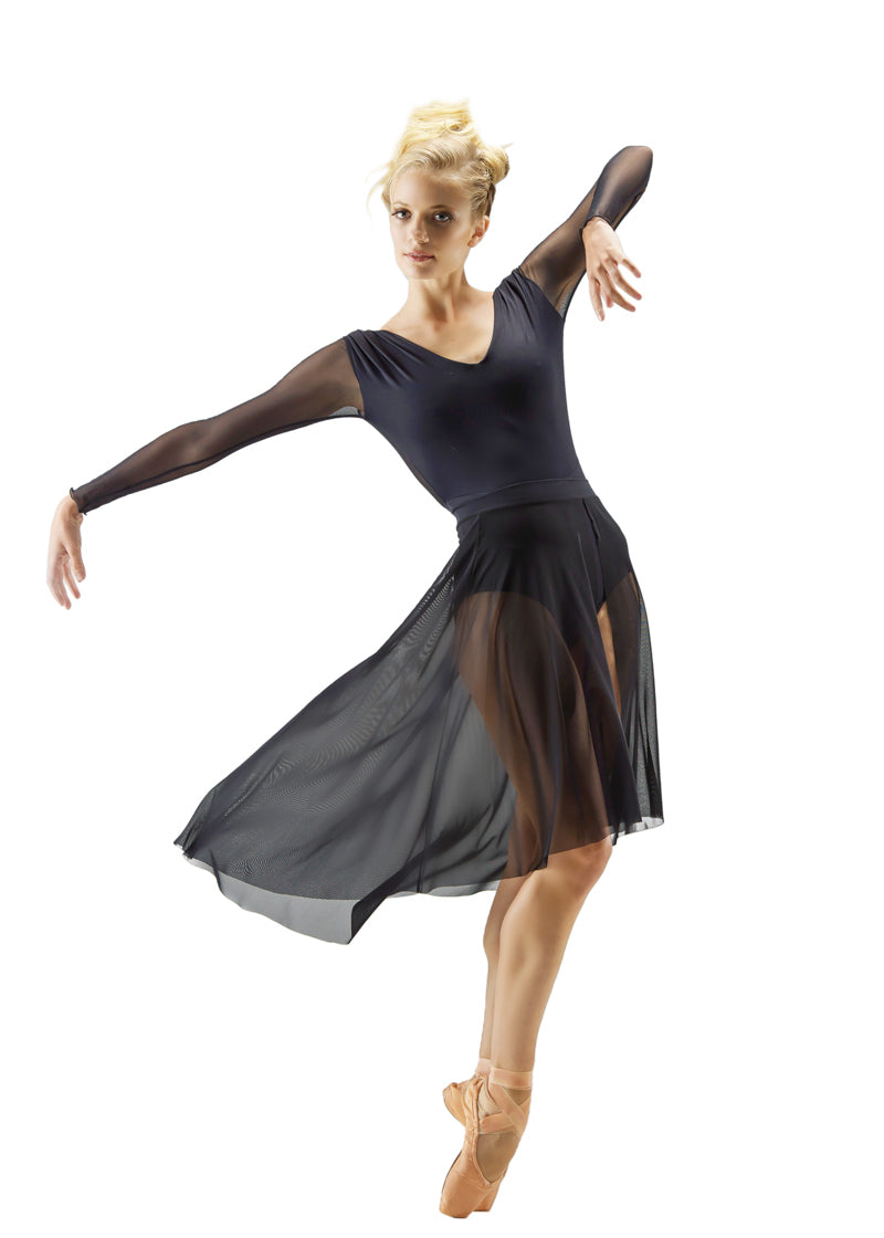 ON SALE Lumi Youth Pull-On Skirt (Noir)