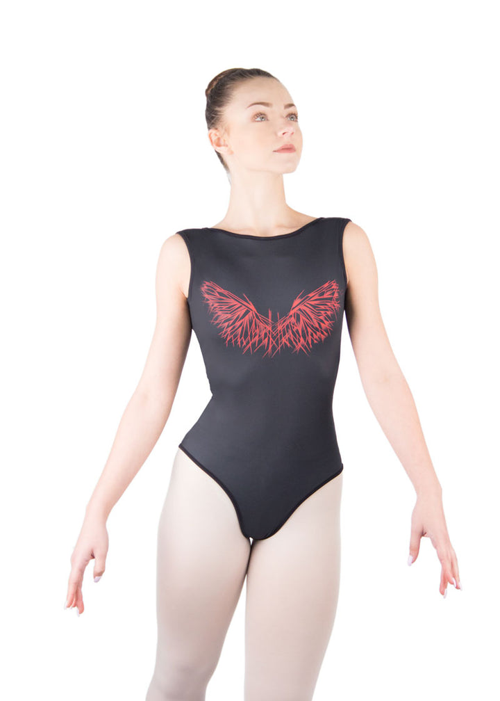 ON SALE Nola Reversible Tank Leotard (Noir)