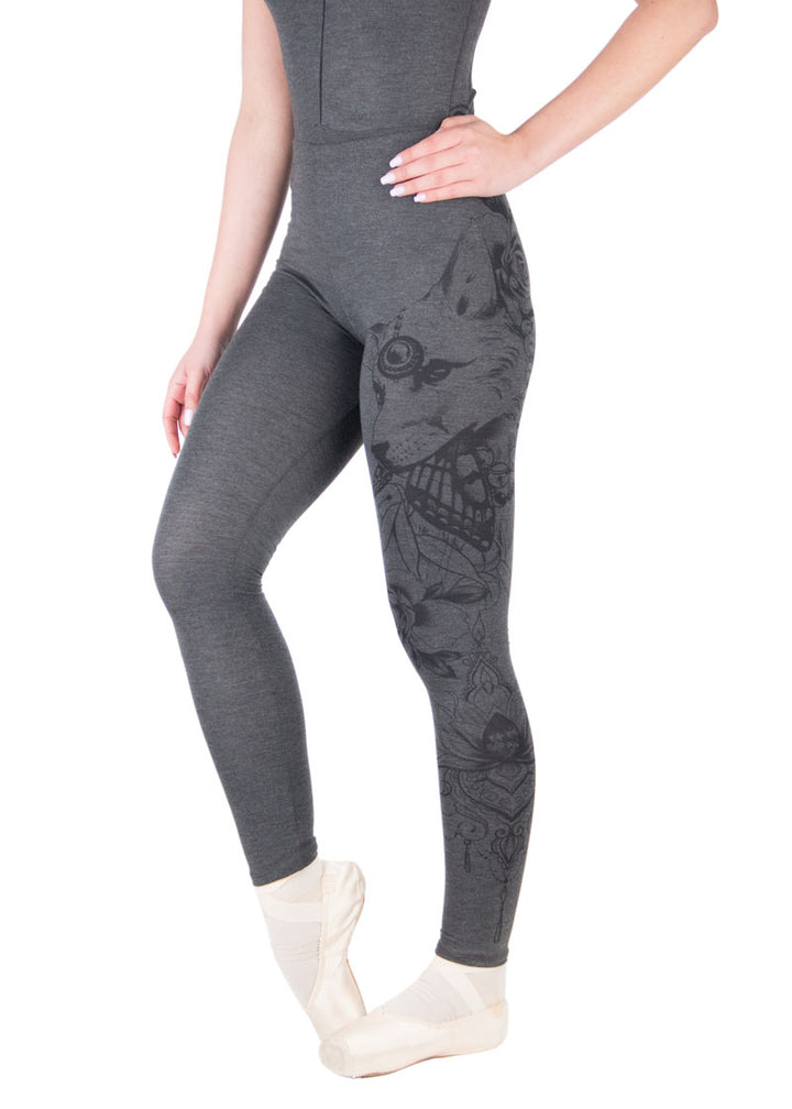 ON SALE Indie Print Leggings (Gris Melange)
