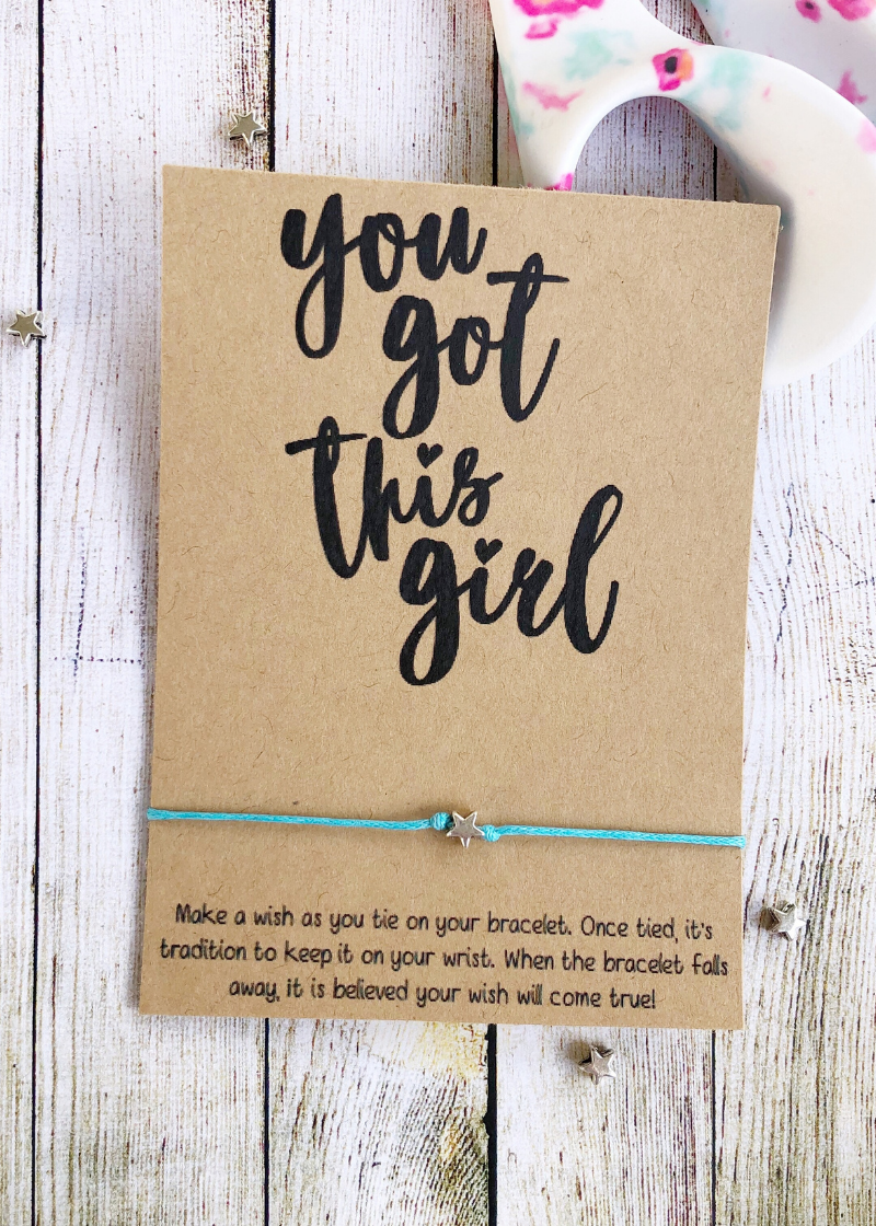 You Got This Girl Wish Bracelet