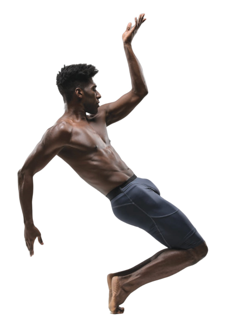 Ballet Rosa Adonis knee-length shorts in gray