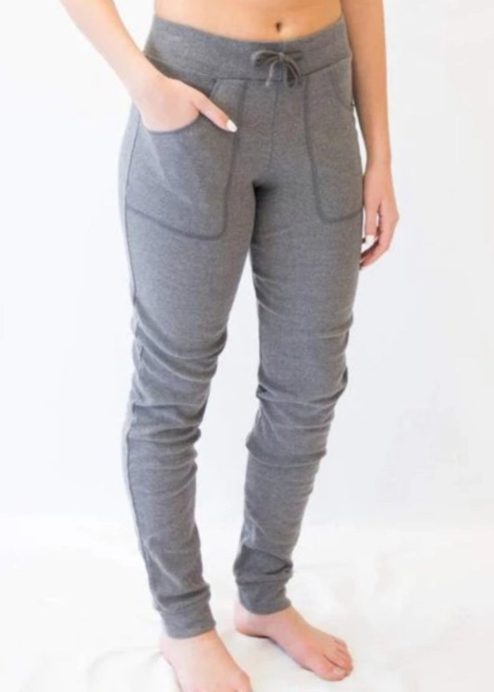 Ballet Rosa warm up joggers in gray