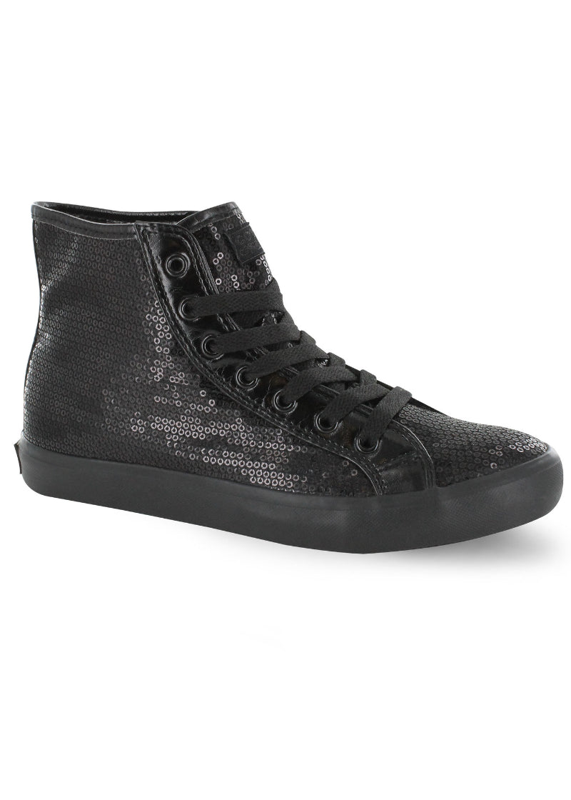 Dance Shoes Sparkly High Top Sneakers Pastry Glam Pie Glitter