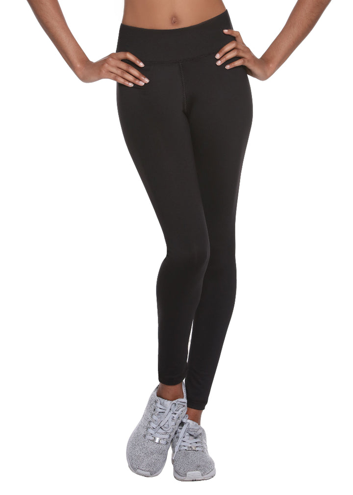 Microfiber Youth Leggings (Black)