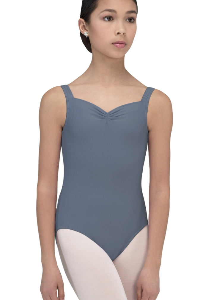 Faustine Youth Pinch Front Tank Leotard