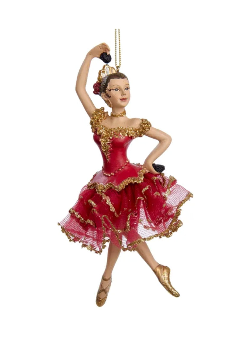 Hot Chocolate Variation Dancer Ornament (6.75")