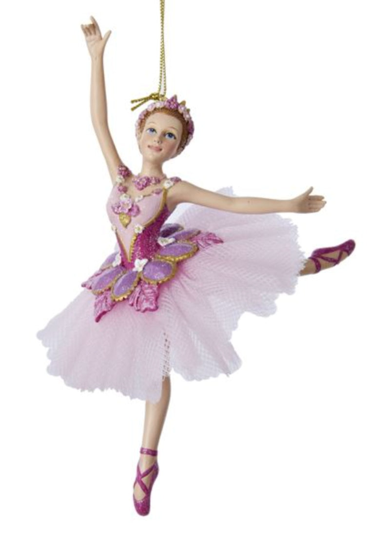 Sugar Plum Ballerina Ornament (7")