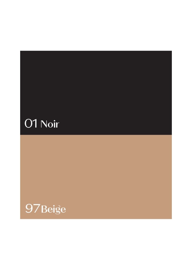 Ballet Rosa color swatches in black and beige