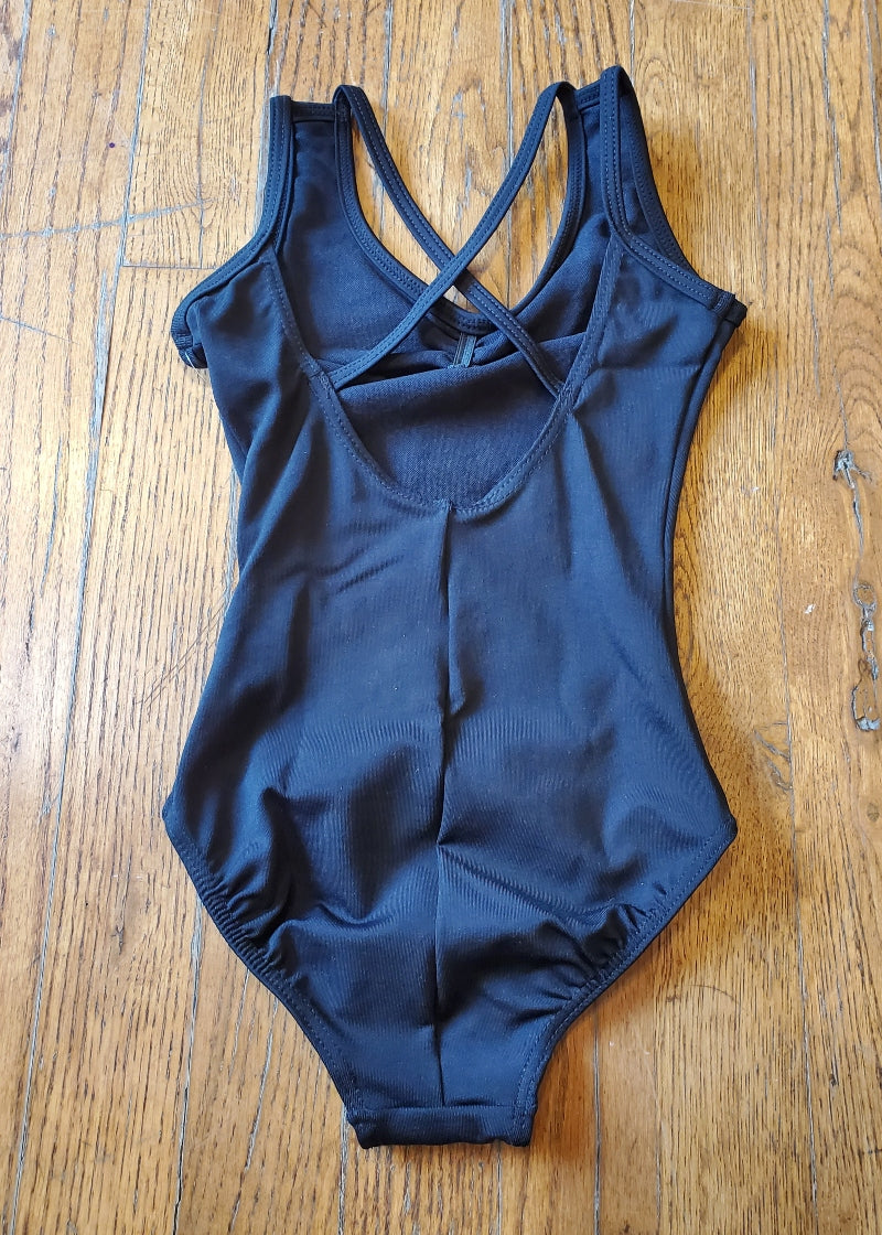 ON SALE Double Cross-Back Youth Strappy Leotard