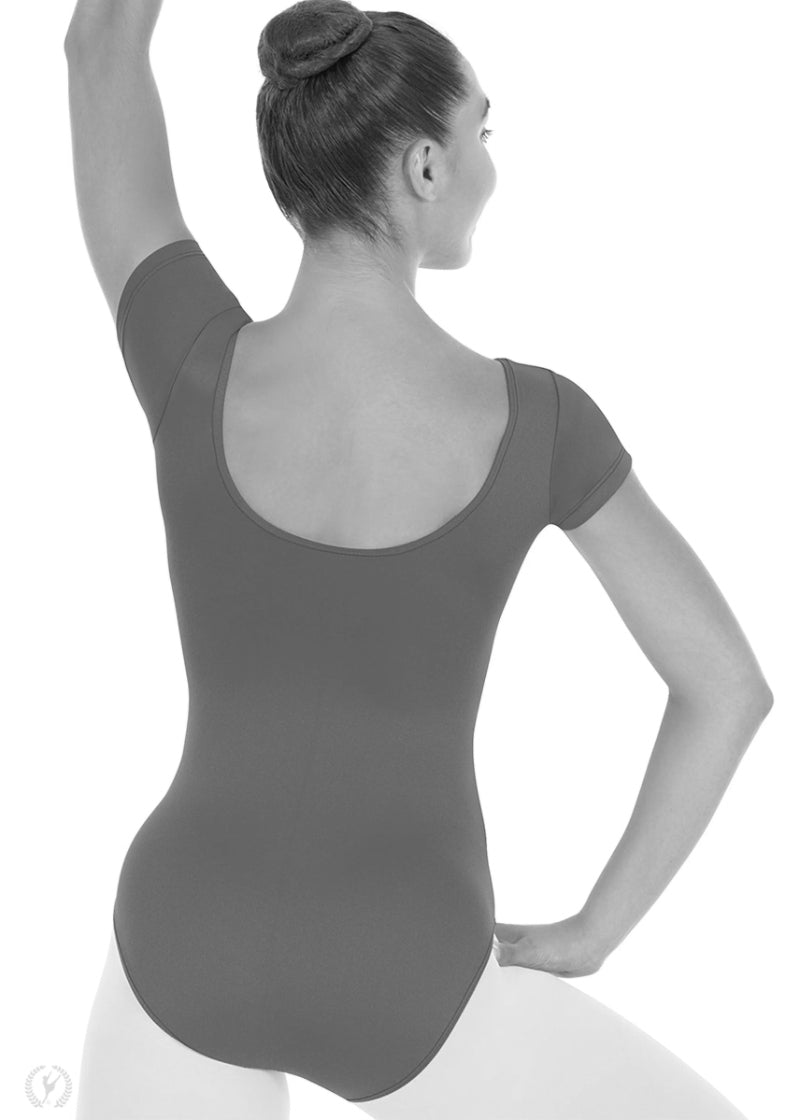 Eurotard short sleeve leoard 44475 back view