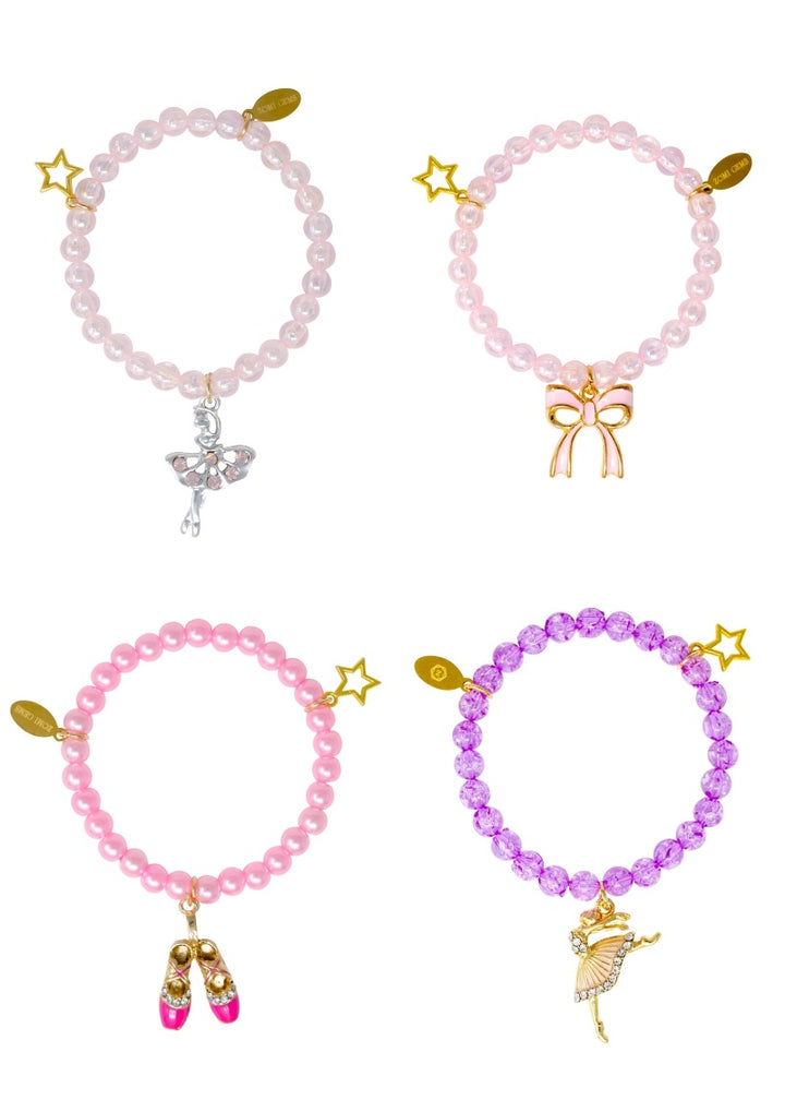 All colors of Zomi Gems beaded charm bracelets.