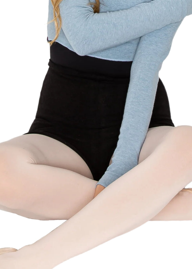 Mia Knit Shorts (Angora Black)