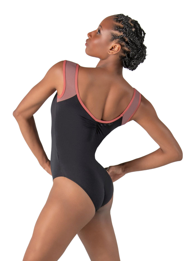 Tena Compression Cap Sleeve Leotard (Terre)