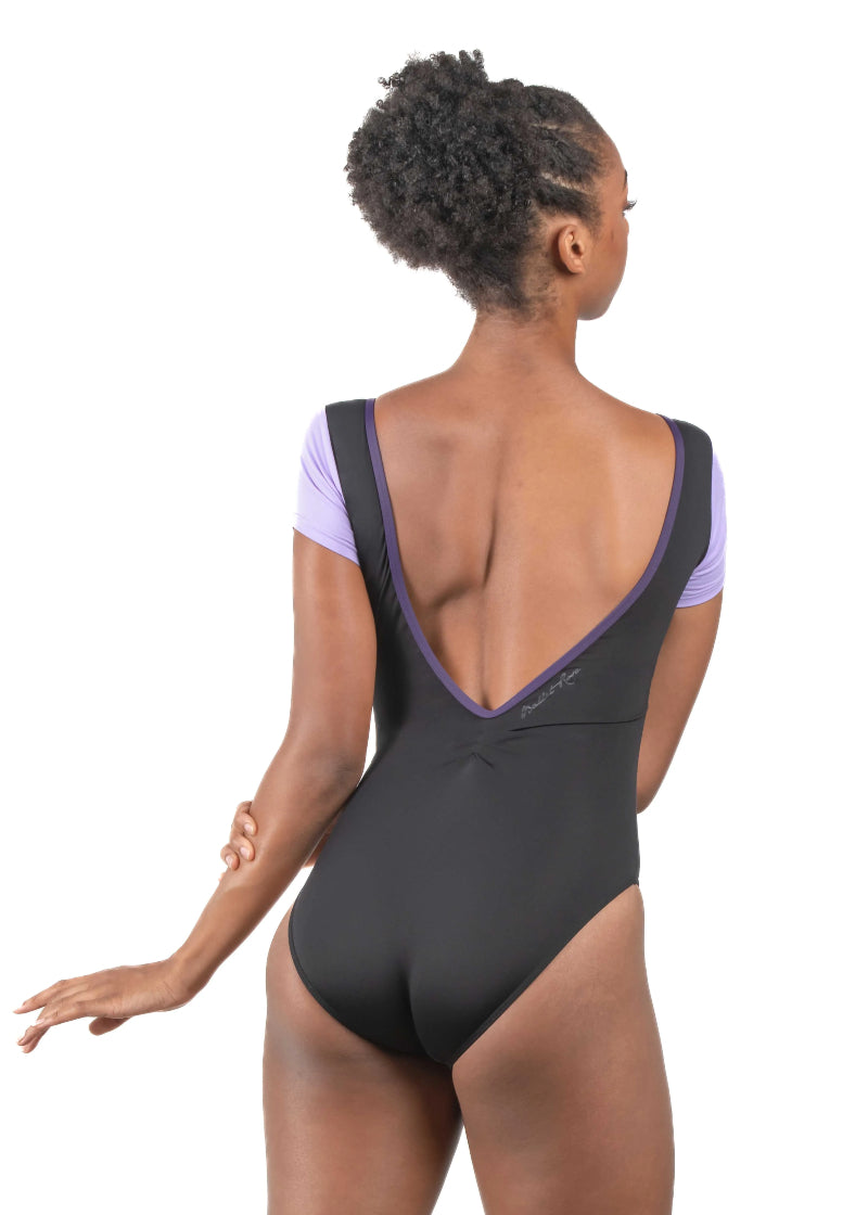 Feah Compression Short Sleeve Leotard (Lilacé)