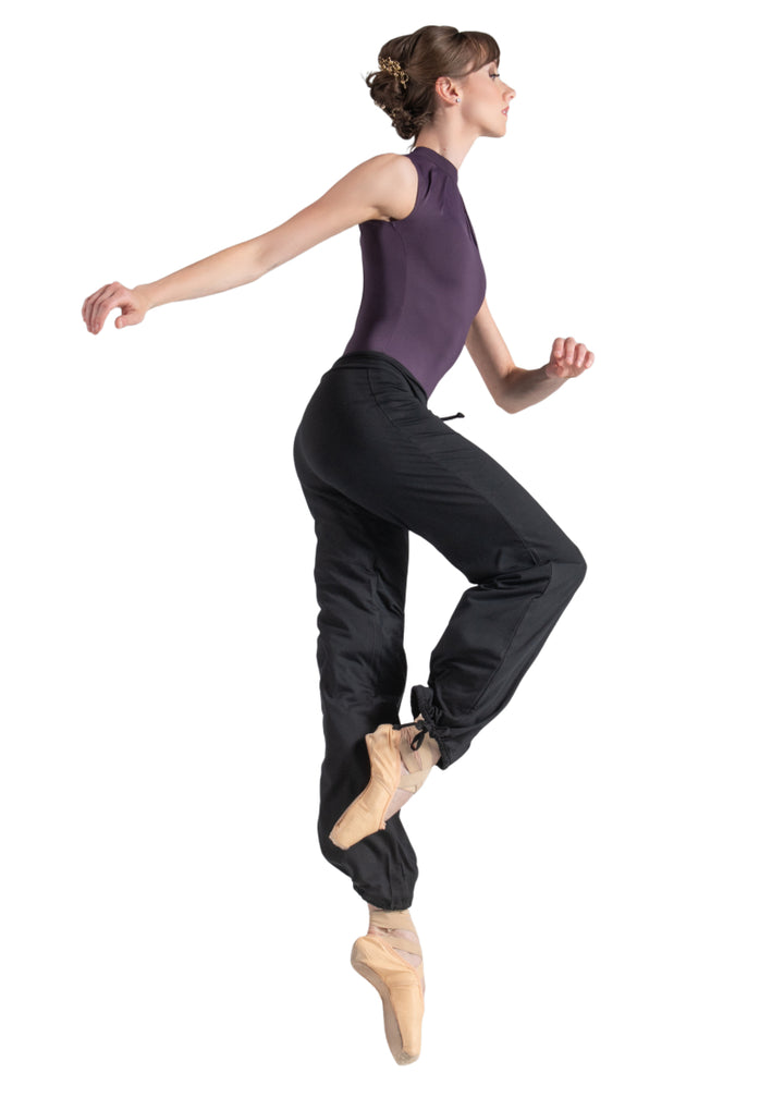 Ayana Bamboo Drawstring Pants (Noir)