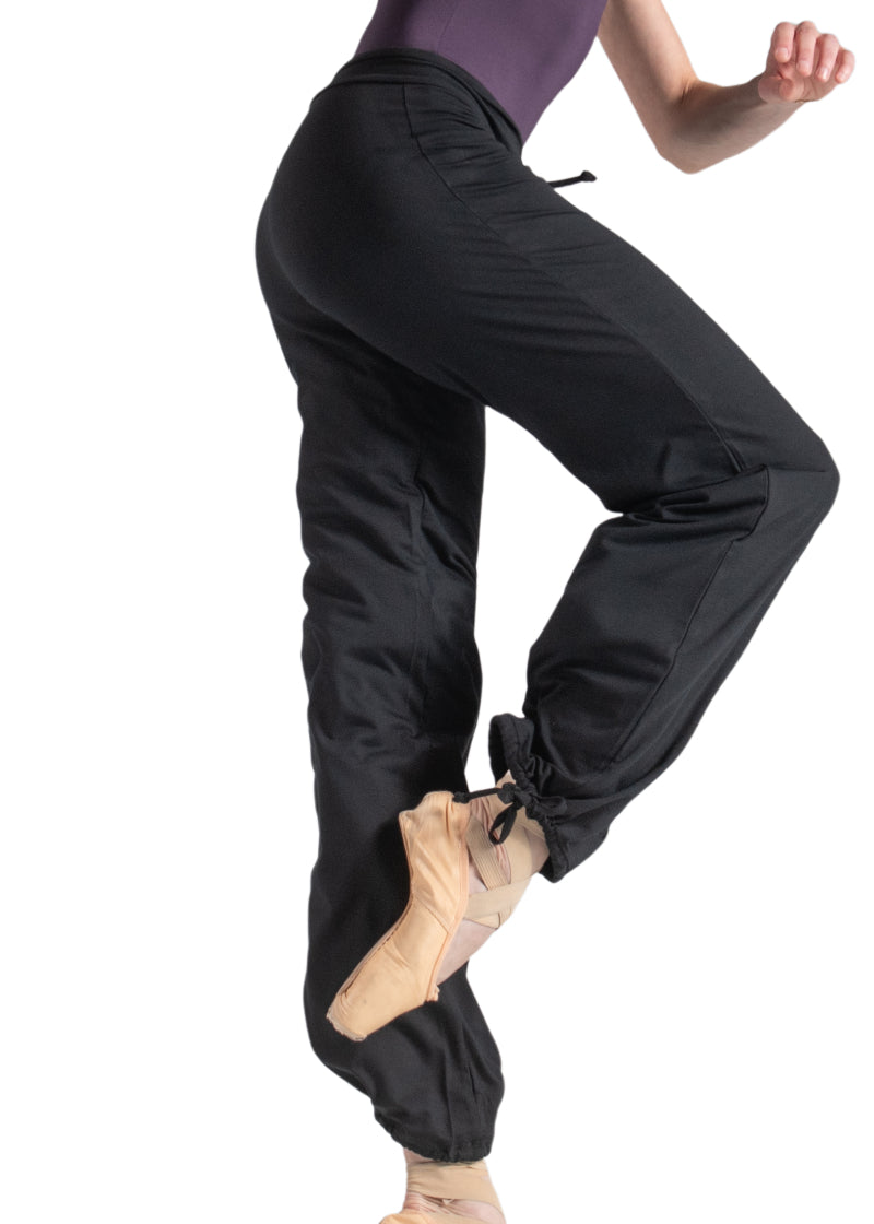 Ayana Bamboo Drawstring Pants (Noir)