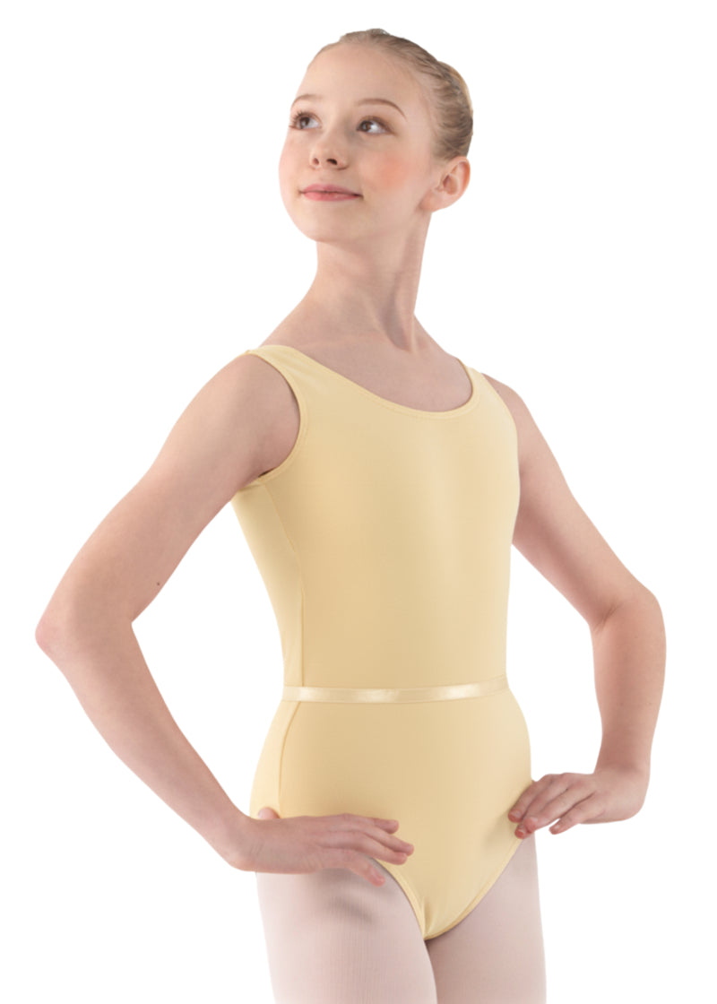 Maité Youth Tank Leotard (Buttercup)