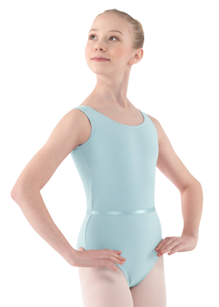 Maité Youth Tank Leotard (Ciel)