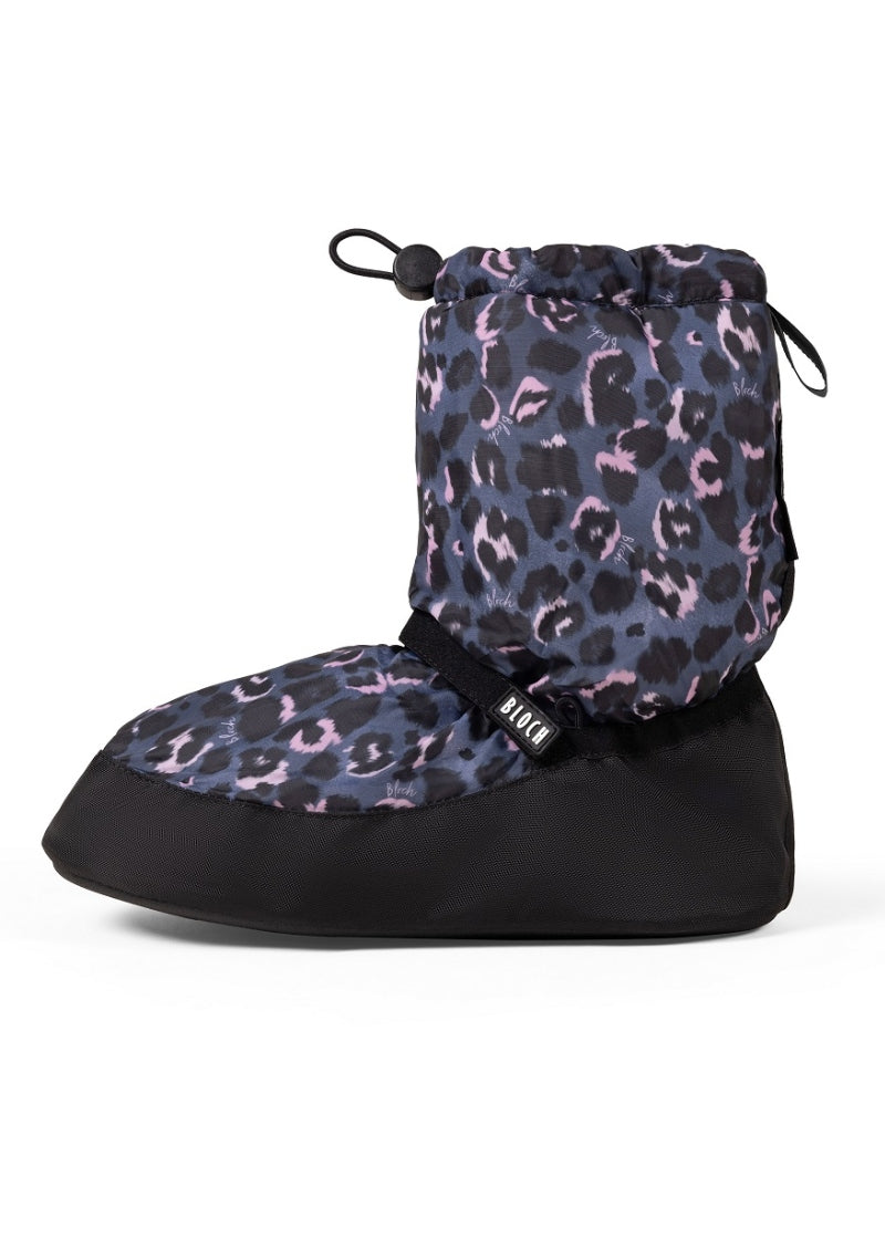 Bloch Toggle Warm-Up Booties (Black Leopard)