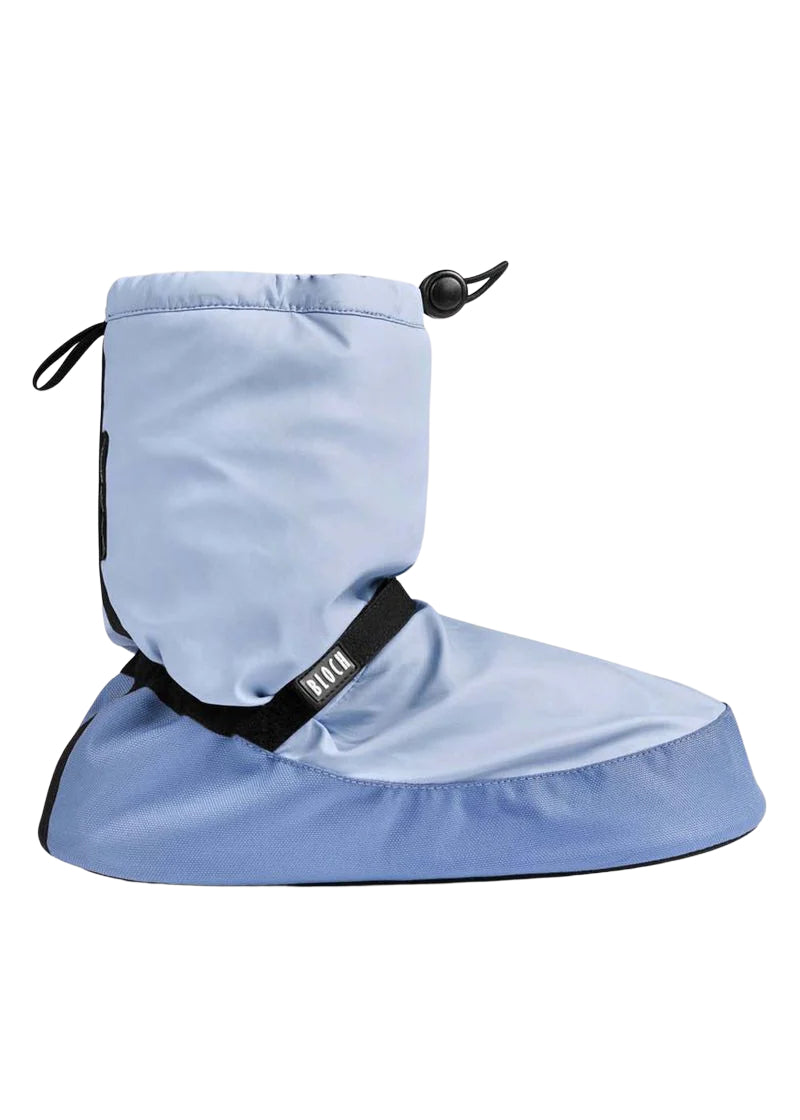 Bloch IM009BR-PTB Toggle Warm-Up Booties in Pastel Blue