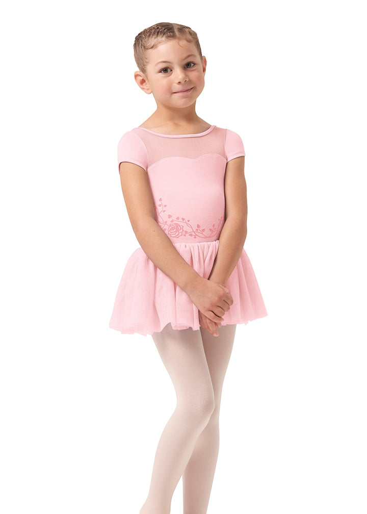 ON SALE Rose Vine Tansie Youth Dance Dress (Candy Pink)