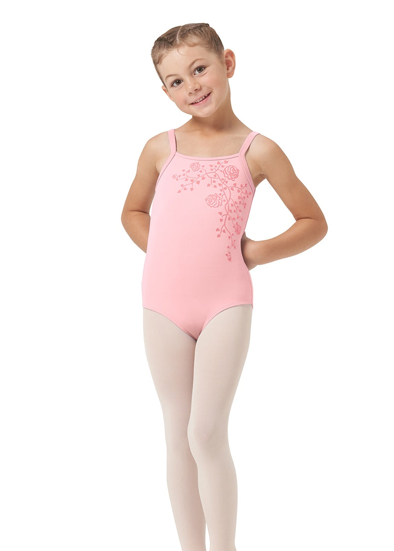 ON SALE Rose Vine Maia Youth Camisole Leotard (Candy Pink)