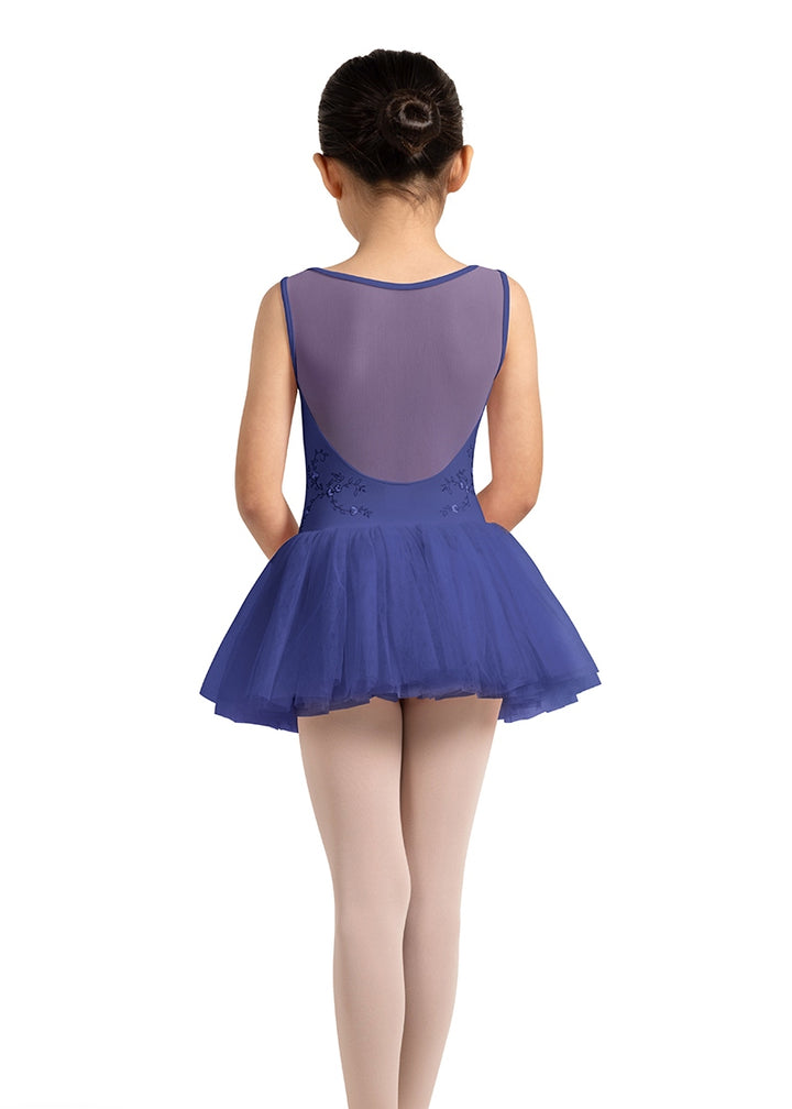 Petite Fleurs Youth Tank Dance Dress (Iris)
