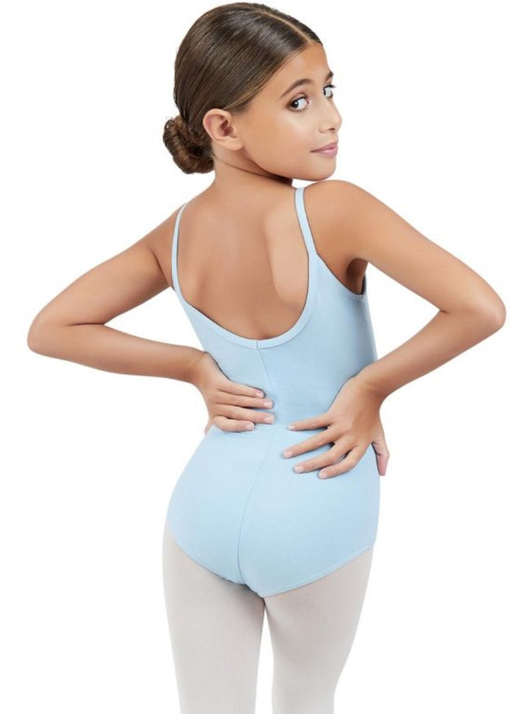 Capezio Classics Cotton Princess Seam Camisole Leotard (Light Blue)