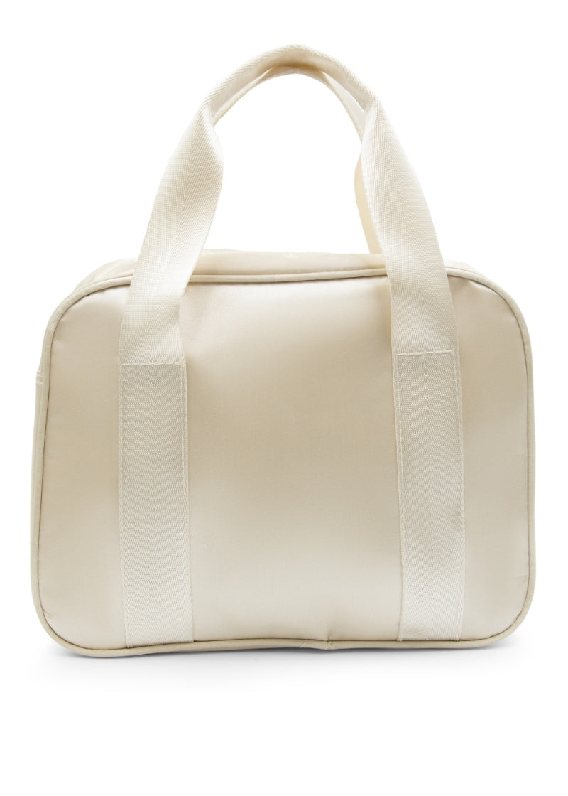 butter yellow dance duffel bag with nylon handles