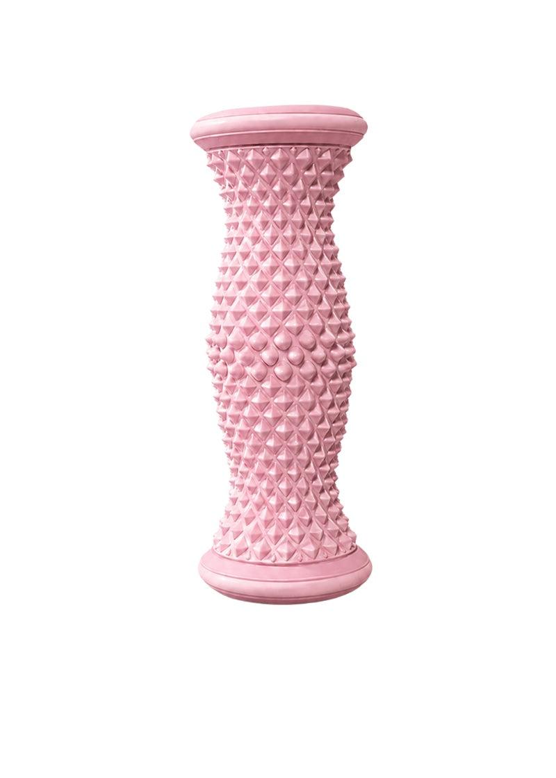 Covet Dance Arch Angel textured foot massage roller in pink.