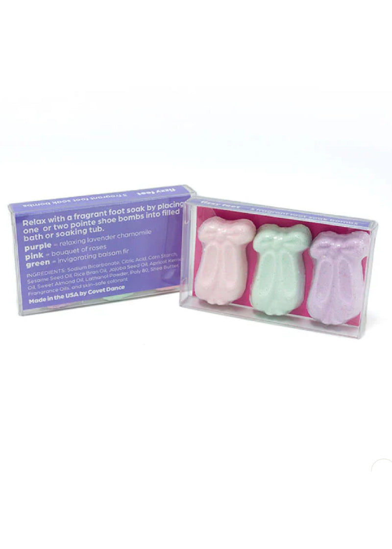 Covet Dance CTF-FF3 Fizzy Feet Foot Soak Bath Bombs