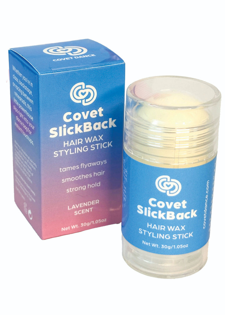 Covet Dance SBS Slickback Strong Hold Hair Wax Styling Stick for taming flyaways and smoothing hair