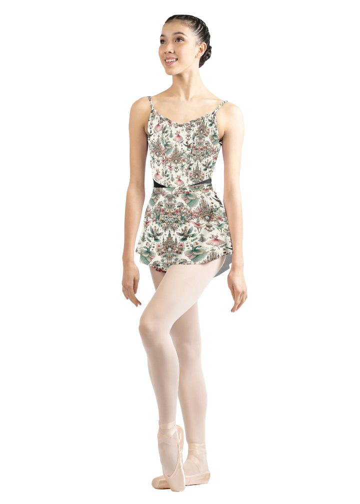 Nutcracker Fairytale Demi Jardin Camisole Leotard (Ebony)