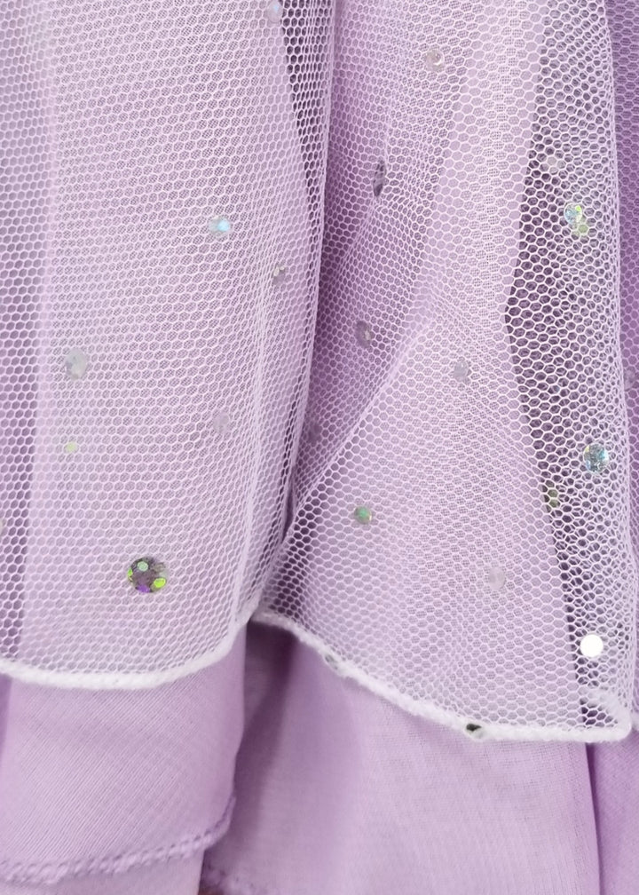 Crystal Hologram Dot Youth Pull-On Skirt