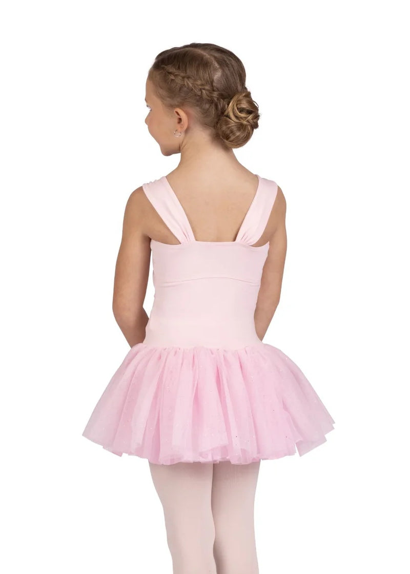 Danznmotion Minka youth tank dance dress with attached tutu