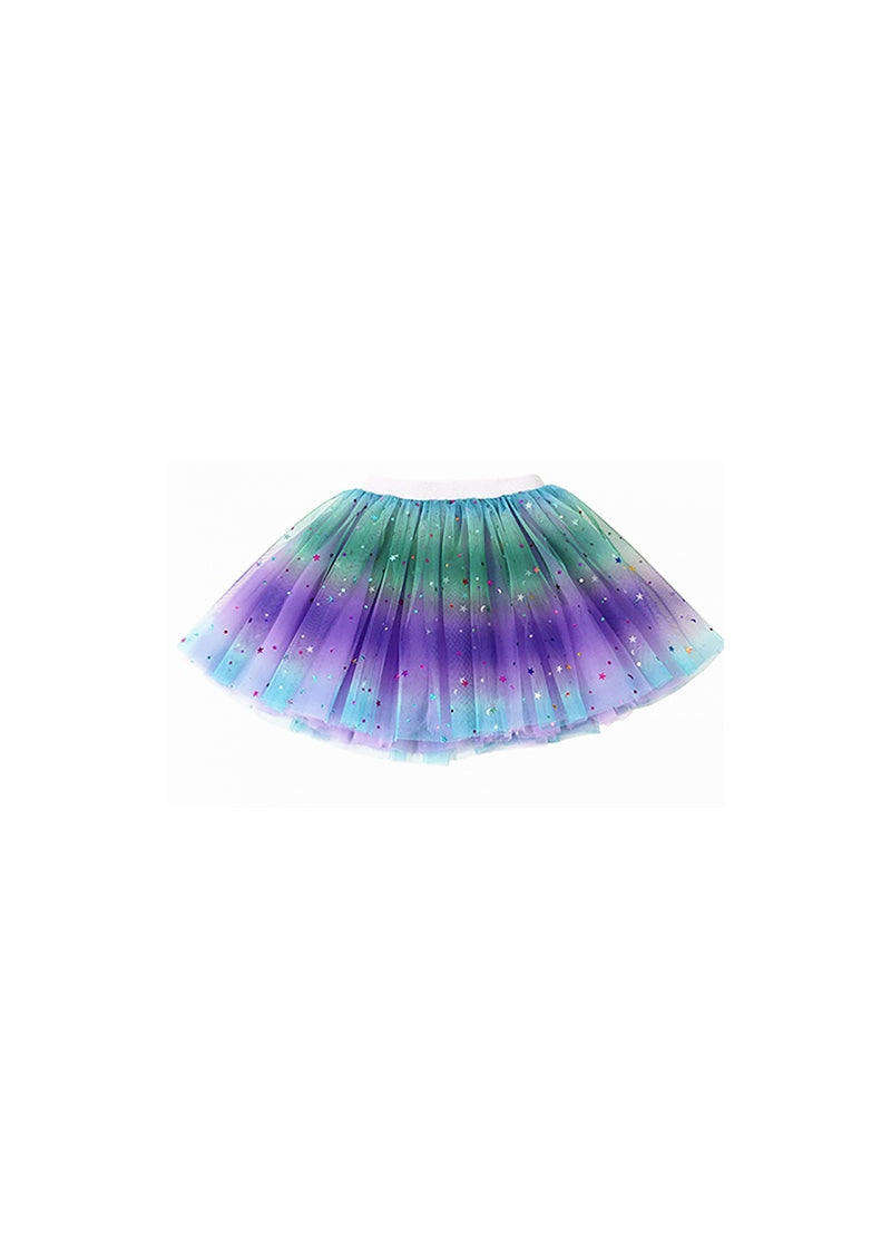Rainbow Star 3-Layer Tutu (Mermaid Magic)