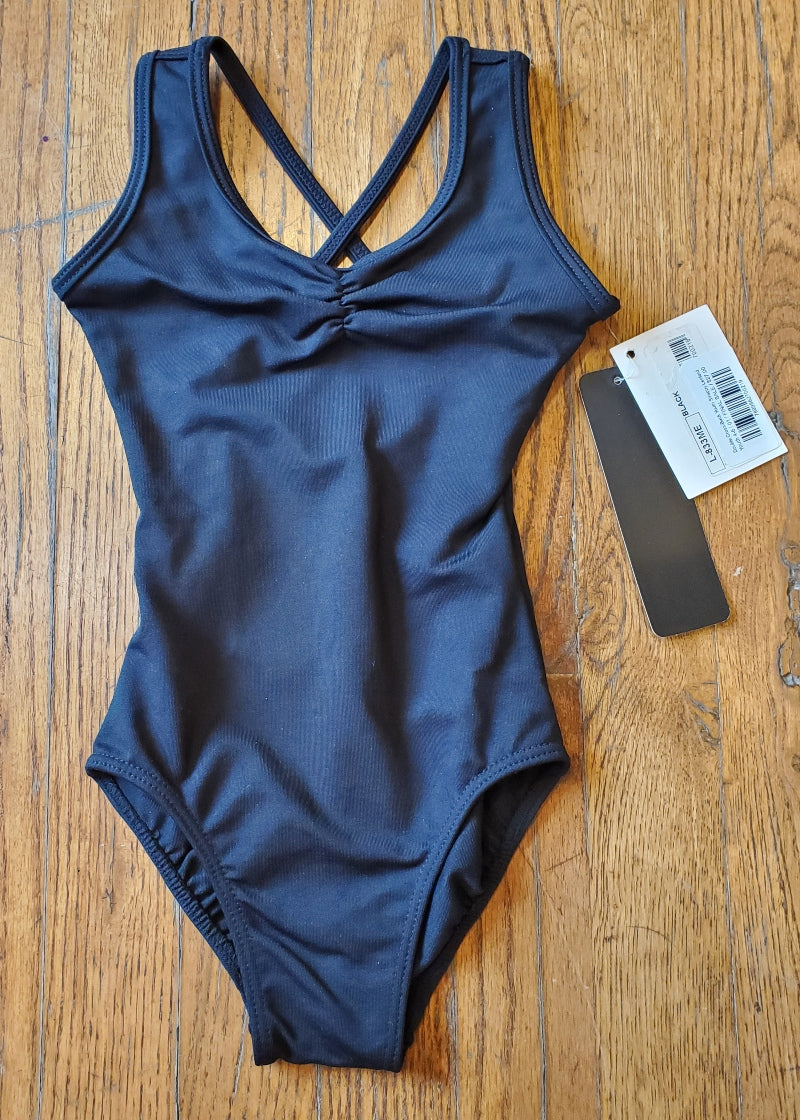 ON SALE Double Cross-Back Youth Strappy Leotard