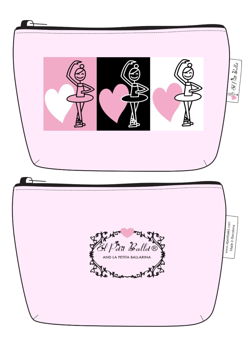 Heart Ballet Accessory Bag