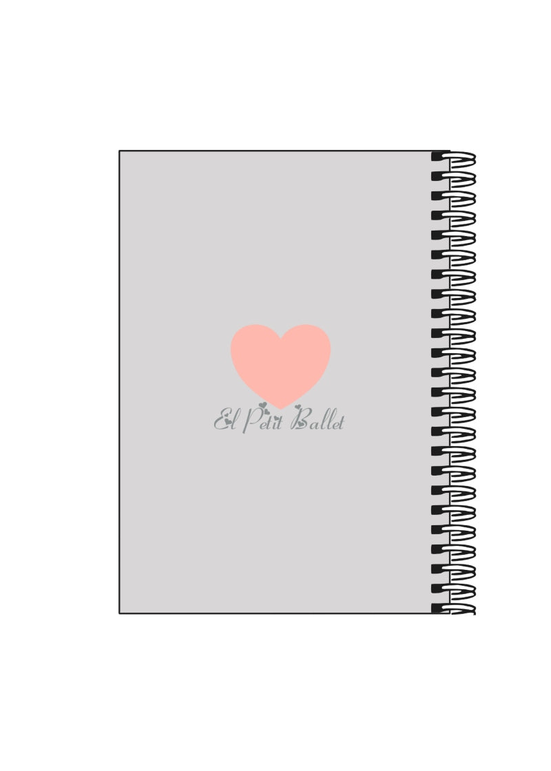 "Dance with Your Heart" Spiral Notebook